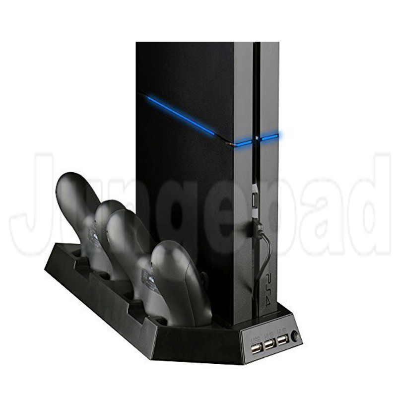 PS4 Console Charging Stand with fan Black