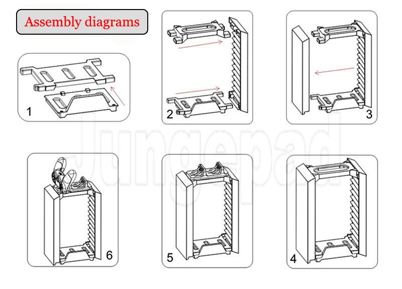 PS4 Multifunctional Storage Stand Kit