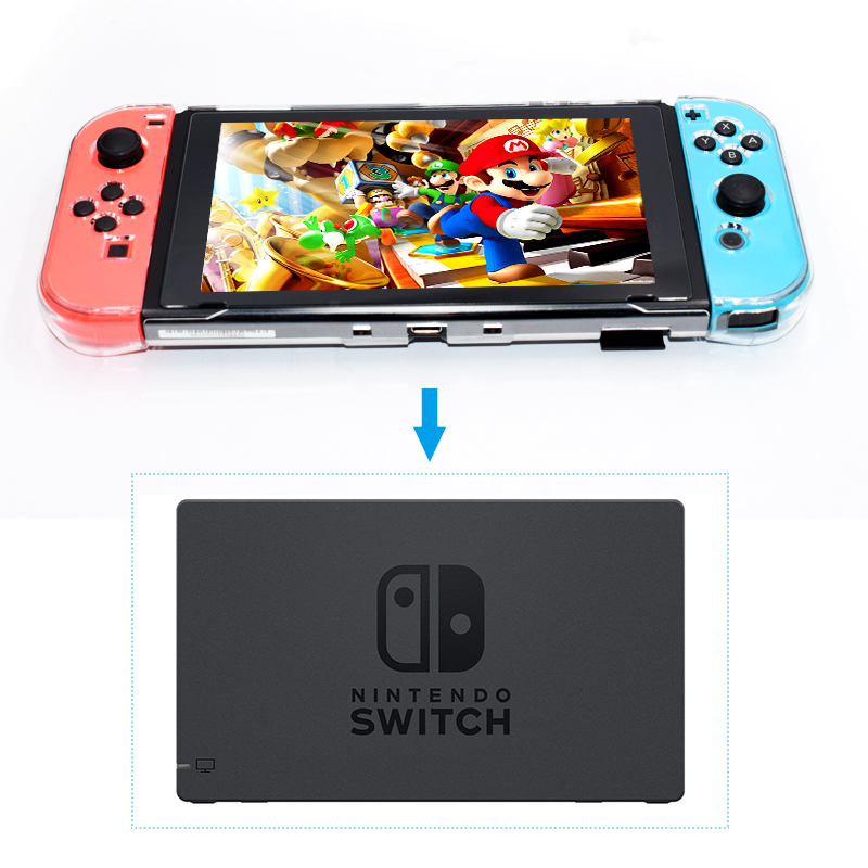 Nintendo Switch Crystal Shell