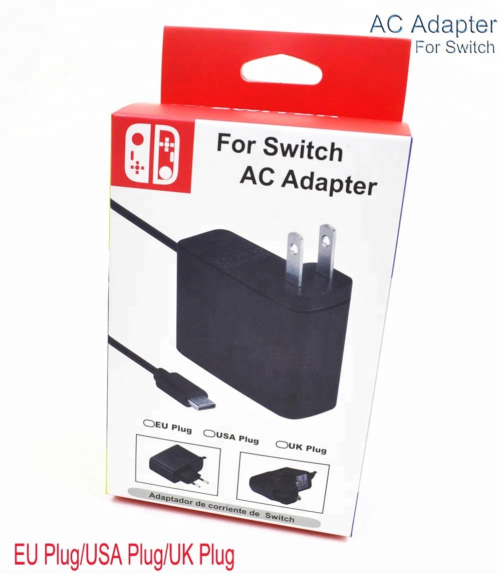 AC Adapter Power Supply for Nintendo Switch