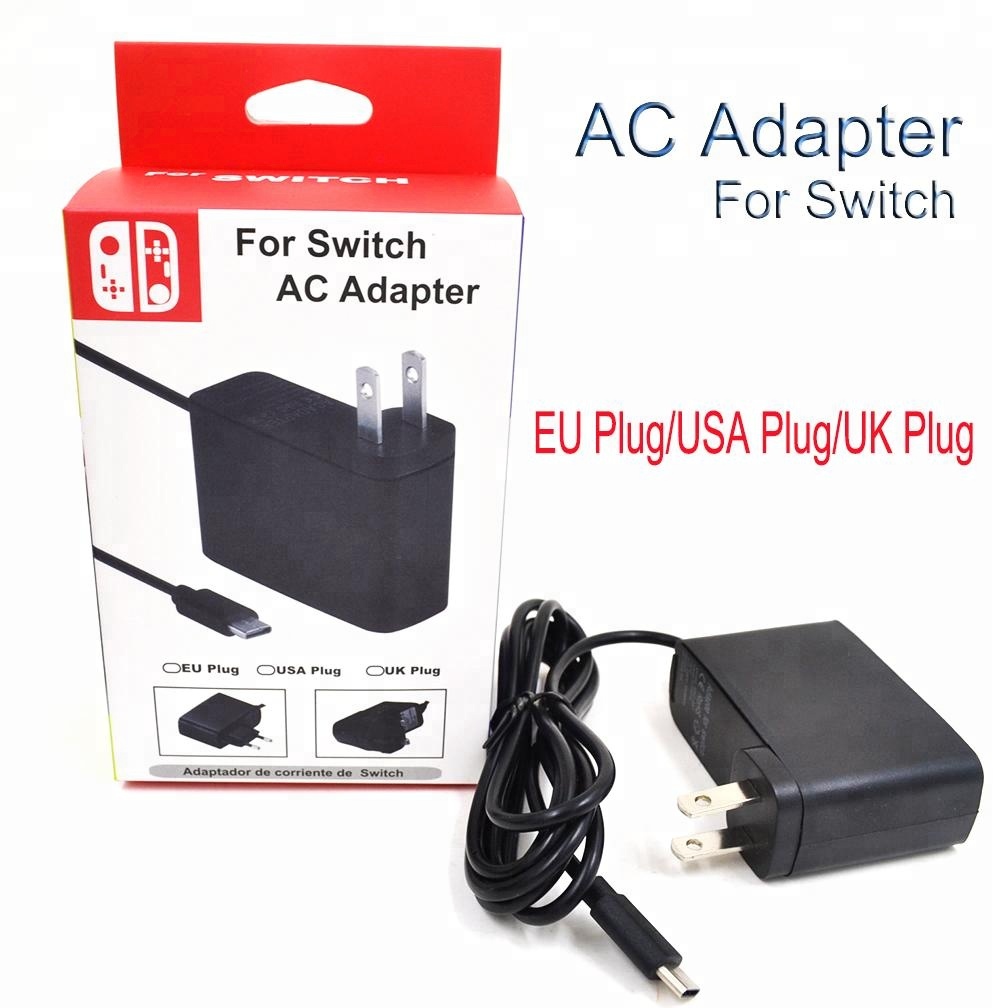 AC Adapter Power Supply for Nintendo Switch