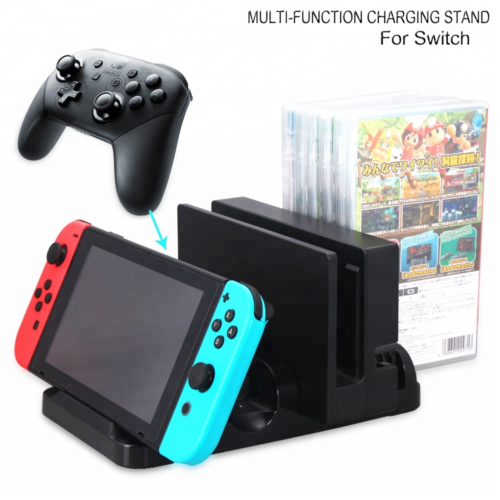 Multi-functional Charging Dock for Switch Console