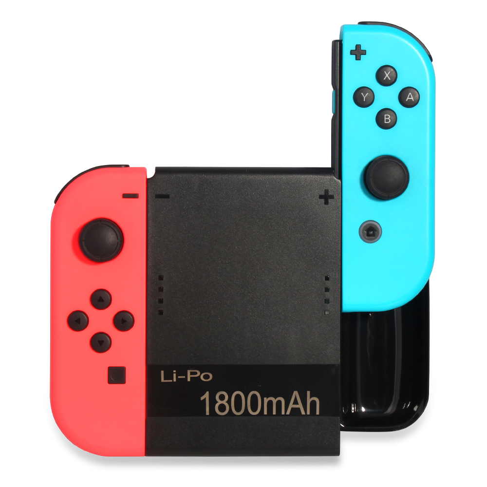 1800MAH Rechargeble Joy con charging grip charging station for nintendo switch