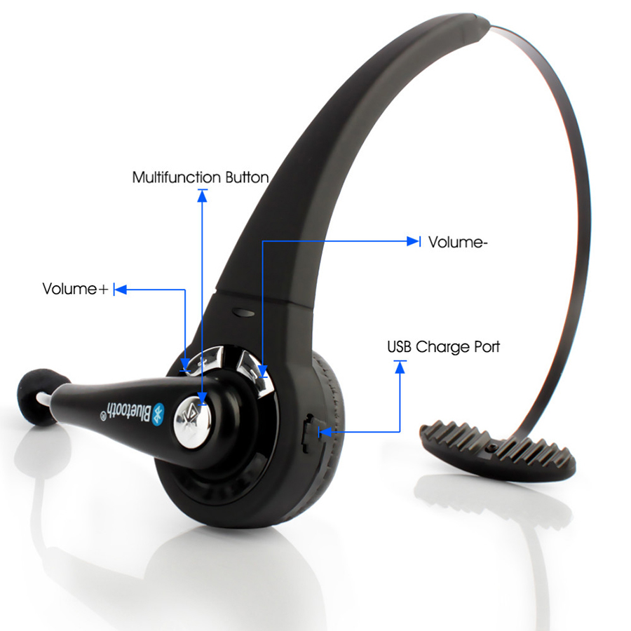 Wireless Headphone Gaming Earphone with Microphone for PS3