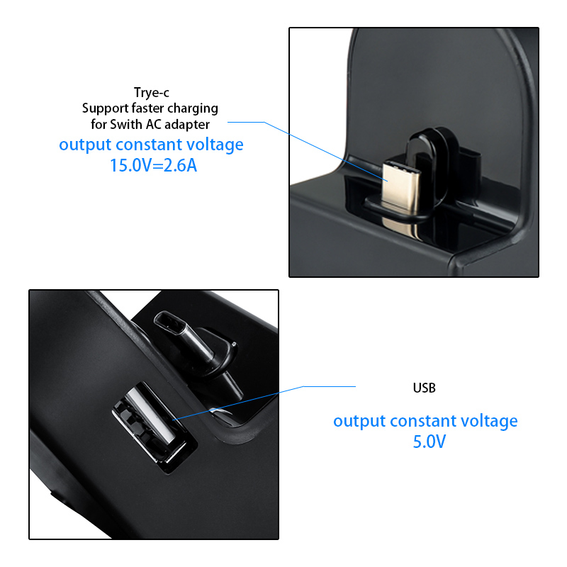 Adjustable Charging Stand for Nintendo Switch