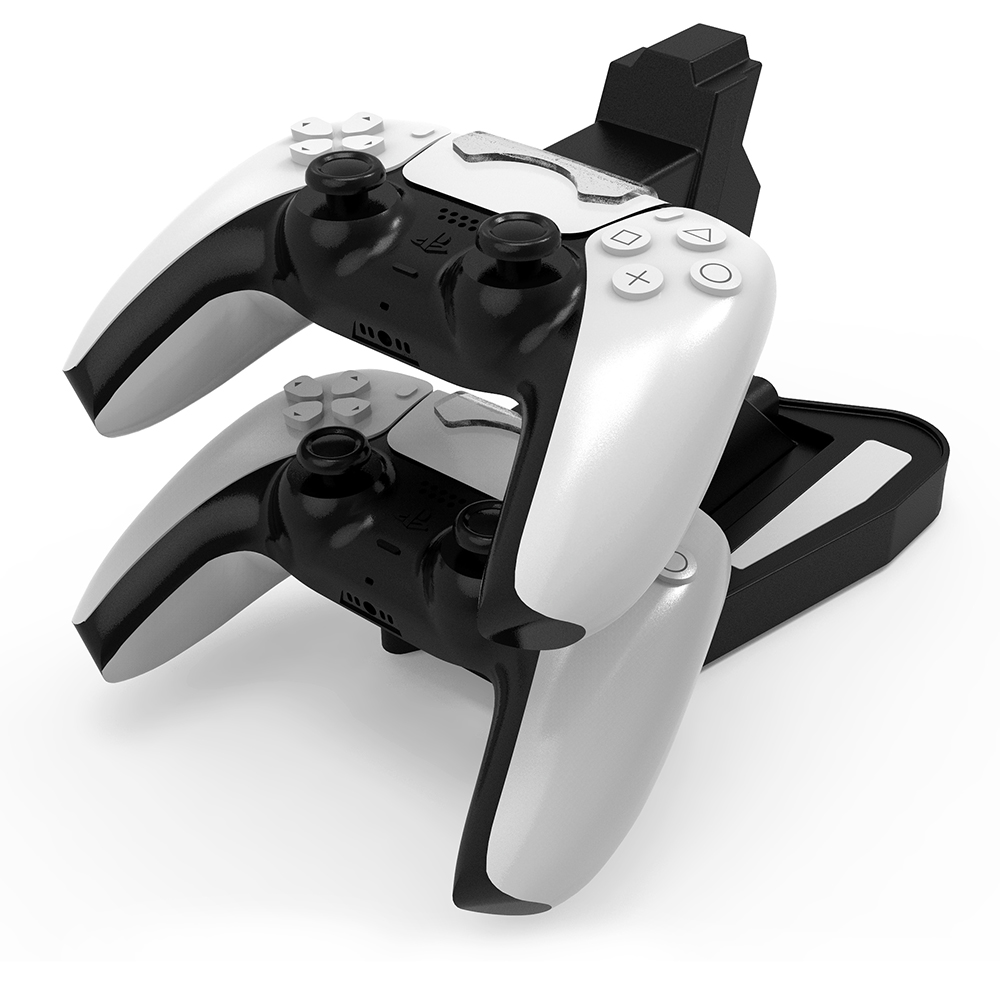 Dual charging station for PS5 wireless controller